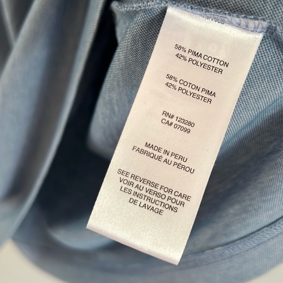 Travis Mathew Men’s Year After Year Golf Polo Size XL in blue - Picture 7 of 8